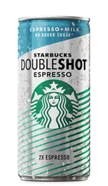 Starbucks RTD Doubleshot Espresso No Added Sugar